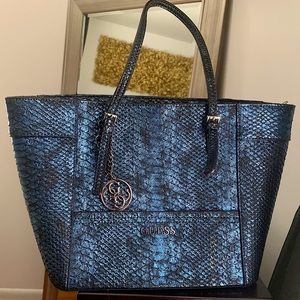 GUESS Snakeskin Shoulder Bag